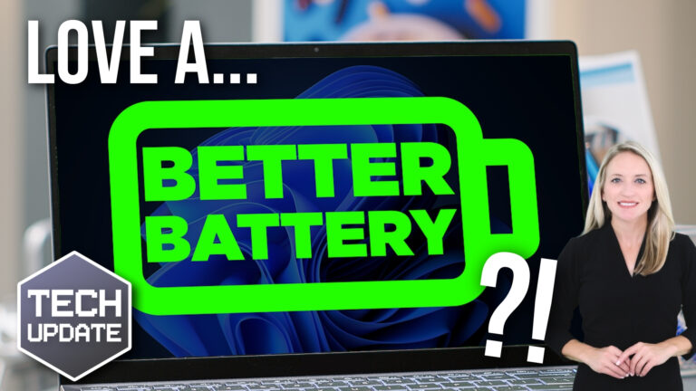Better battery life for Windows 11 laptops