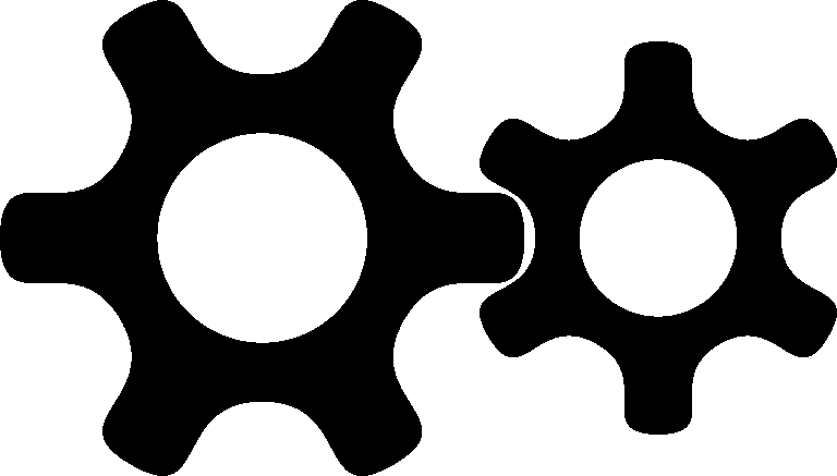 Free gear machine mesh vector