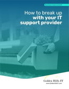 Cover of the How to Break Up With Your IT Support Provider guide