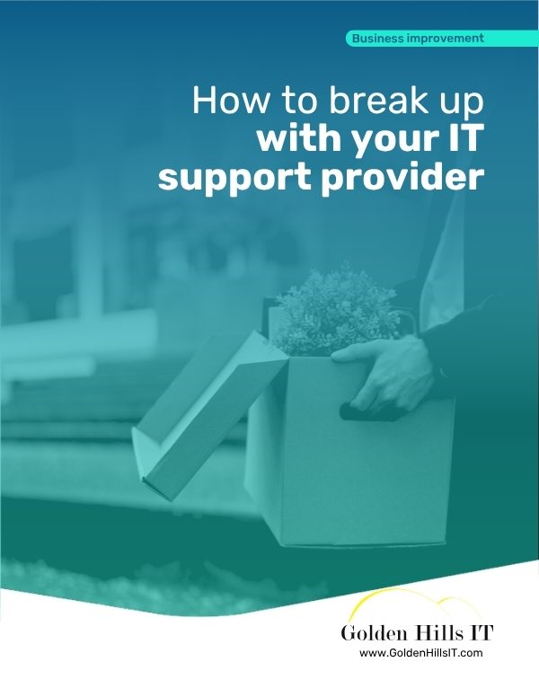 Cover of the How to Break Up With Your IT Support Provider guide